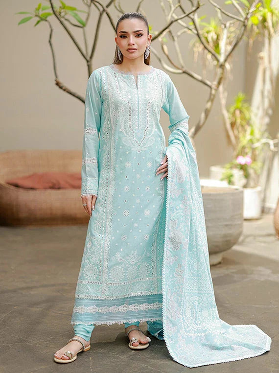 ZELLBURY Chikankari Lawn Collection 2026 Vol-03 (WUC26E34060)