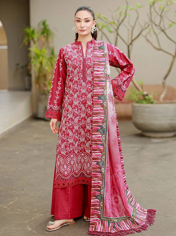 ZELLBURY Chikankari Lawn Collection 2026 Vol-03 (WUS26E34078)