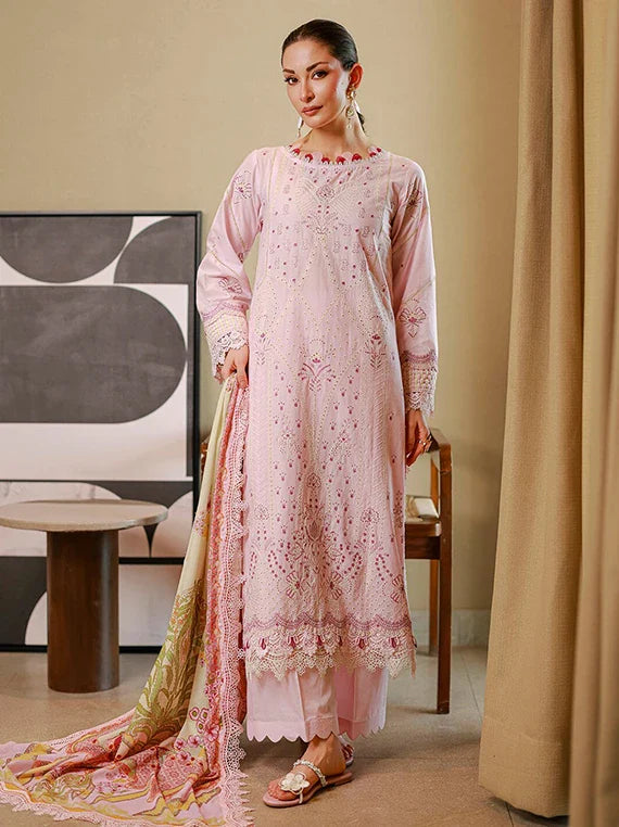 ZELLBURY Chikankari Lawn Collection 2026 Vol-03 (WUS26E34080)