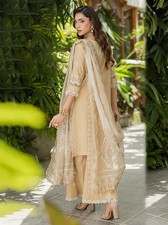 ZELLBURY Chikankari Lawn Collection 2026 Vol-03 (WUS26E34081)