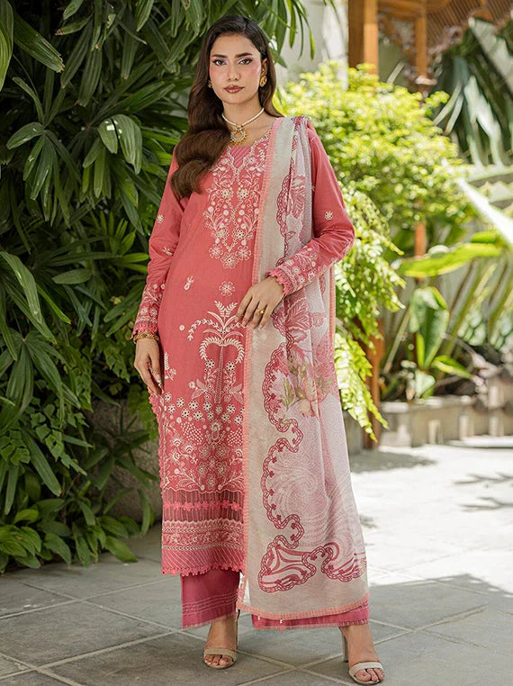 ZELLBURY Chikankari Lawn Collection 2026 Vol-03 (WUS26E34082)