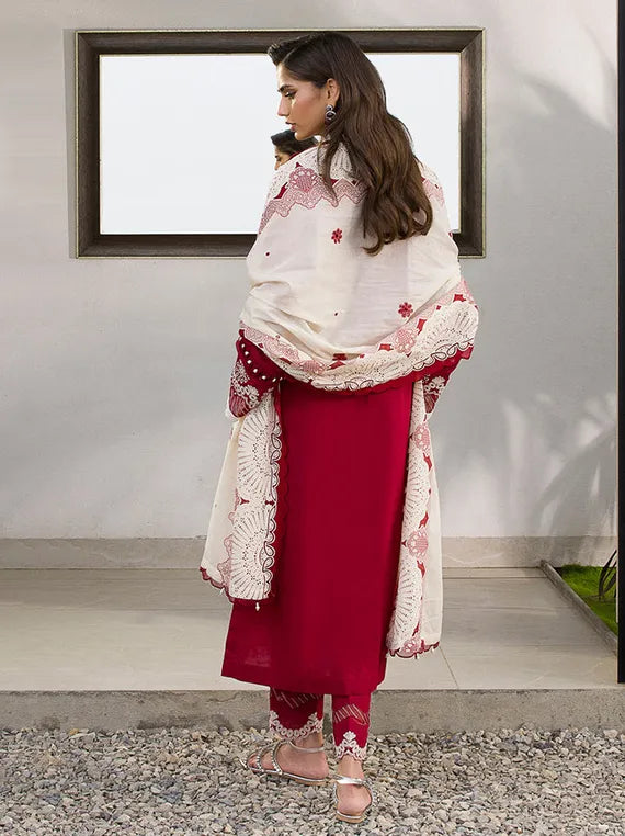 ZELLBURY Chikankari Winter Cotton Collection 2025 (WUC25E30075)