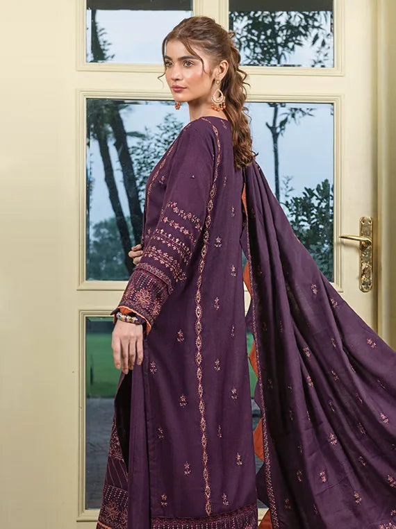 ZIMAL Peach Zari Embroidered Collection 2025 by Wania  (WL-188)