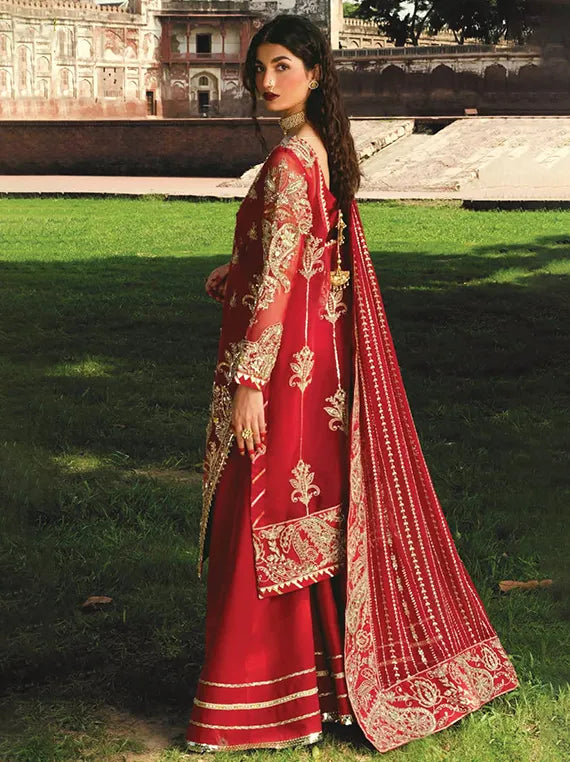 ZOUJ Luxury Festive Organza Collection 2025 by Raeesa (AAK-01)