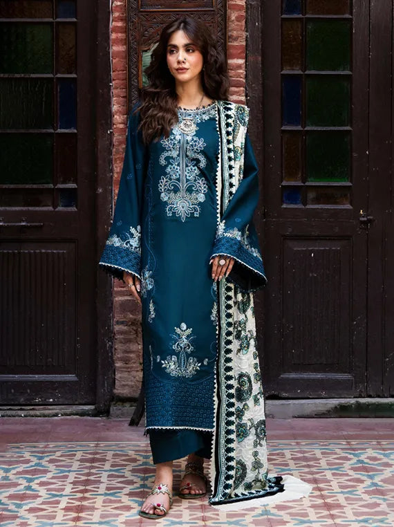 ZOUQ by Hum Dum Embroidered Wool Collection 2025 CH-02 (D-04)