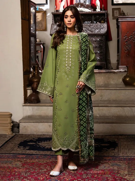 ZOUQ by Hum Dum Embroidered Wool Collection 2025 CH-02 (D-05)