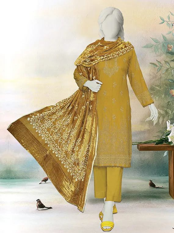 ZOYA by ABC Printed Dhanak Zari Collection 2025 (D-795)