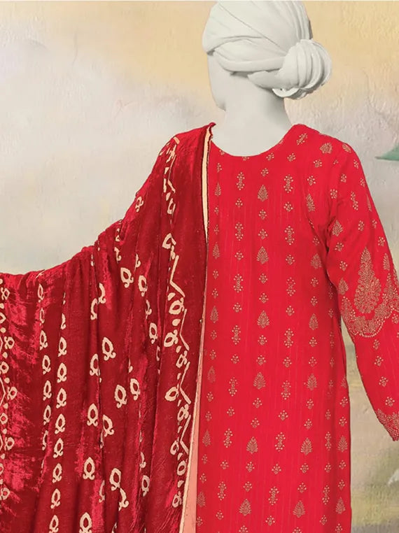 ZOYA by ABC Printed Dhanak Zari Collection 2025 (D-796)