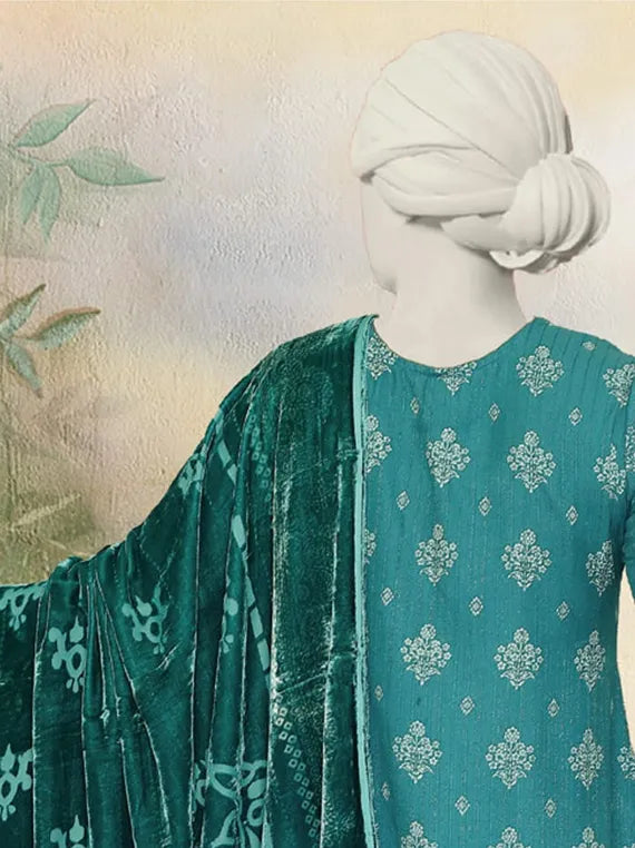 ZOYA by ABC Printed Dhanak Zari Collection 2025 (D-797)