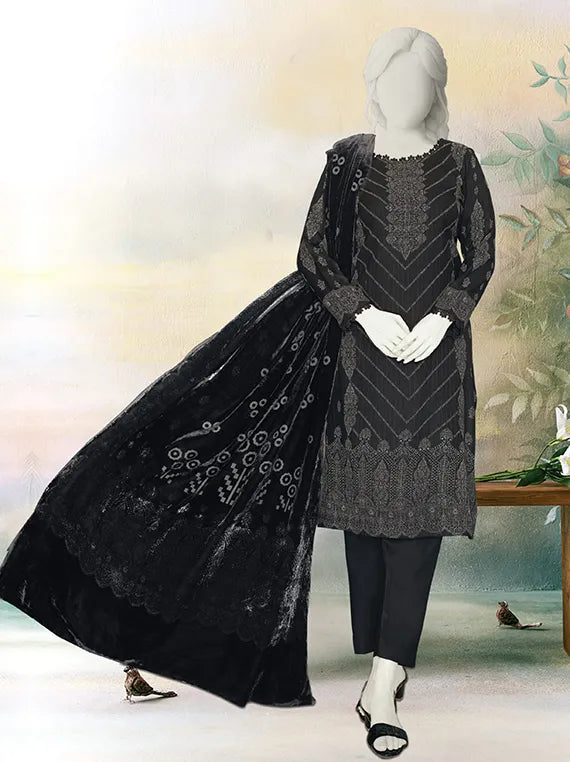 ZOYA by ABC Printed Dhanak Zari Collection 2025 (D-798)