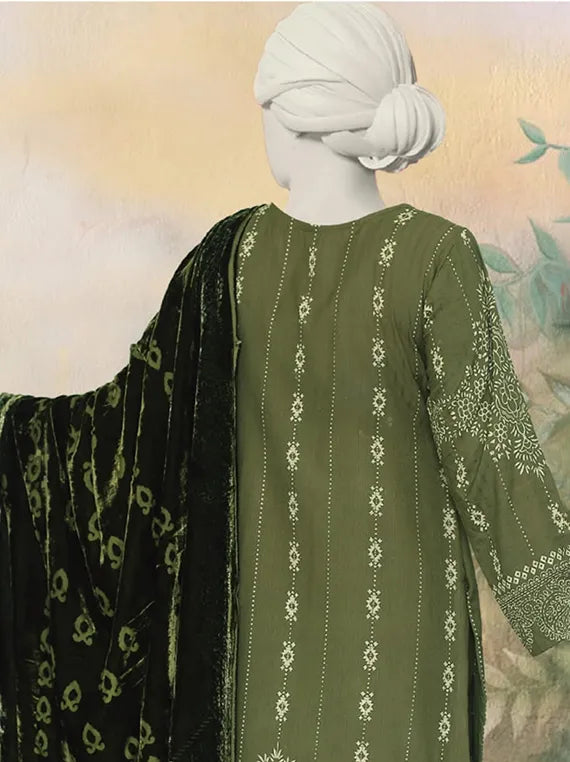 ZOYA by ABC Printed Dhanak Zari Collection 2025 (D-800)