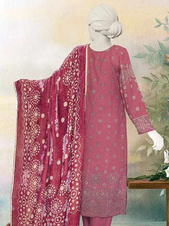 ZOYA by ABC Printed Dhanak Zari Collection 2025 (D-801)