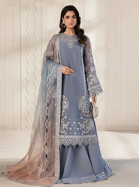 Bayaan by Zarif Embroidered Chiffon Collection 2026 (ZR-BYN-NILMAH-05)