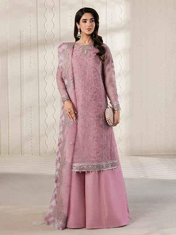 Bayaan by Zarif Embroidered Chiffon Collection 2026 (ZR-BYN-SIYAAN-03)