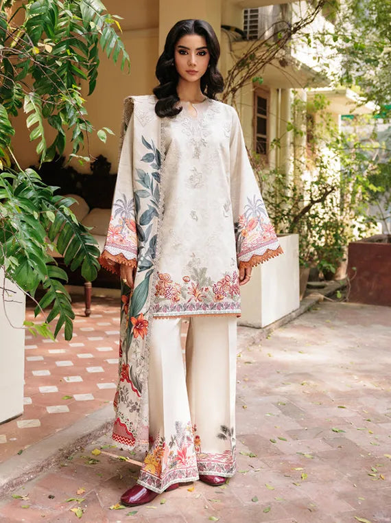 ZYNC Whispers Printed Wool Shawl Collection 2025 By Florent (FWW-2A)