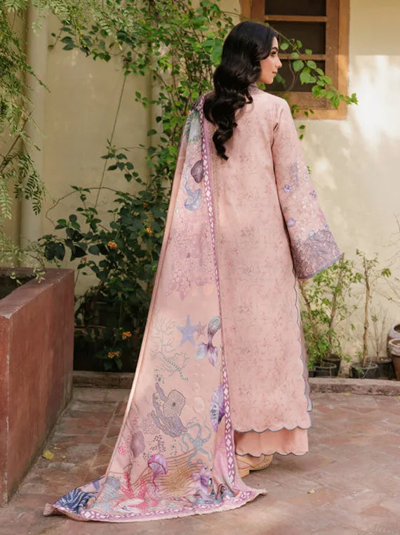 ZYNC Whispers Printed Wool Shawl Collection 2025 By Florent (FWW-4A)