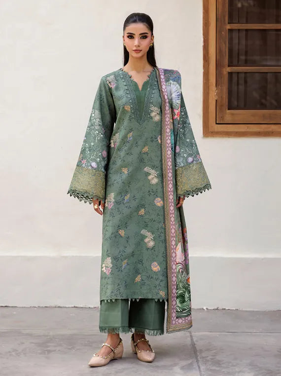 ZYNC Whispers Printed Wool Shawl Collection 2025 By Florent (FWW-4B)