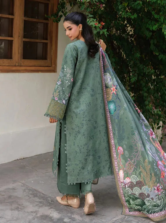 ZYNC Whispers Printed Wool Shawl Collection 2025 By Florent (FWW-4B)