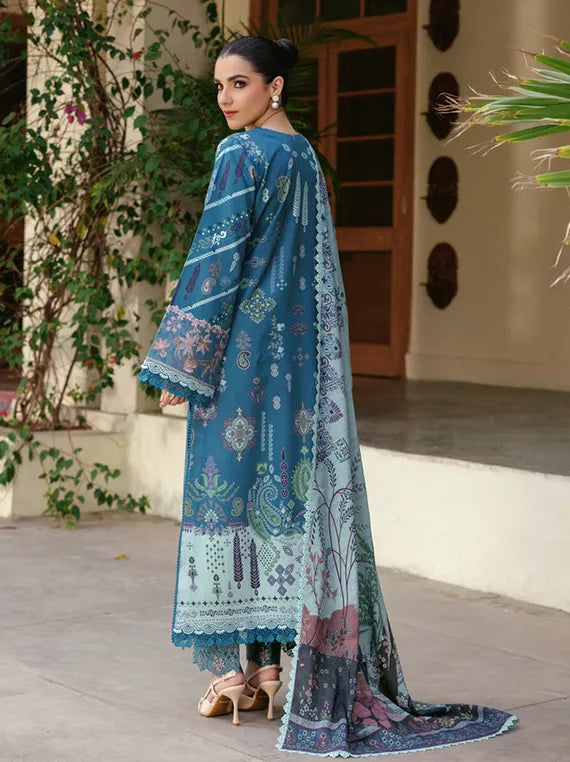 ZYNC Whispers Printed Wool Shawl Collection 2025 By Florent (FWW-5B)