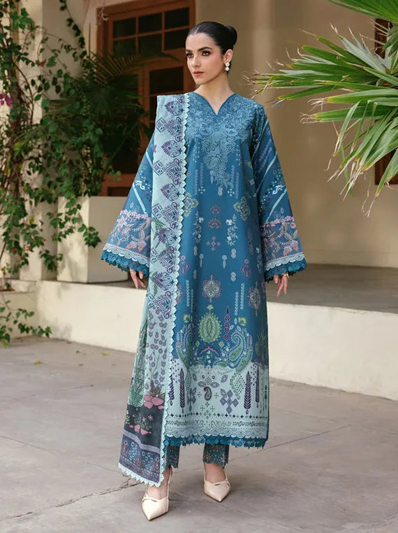 ZYNC Whispers Printed Wool Shawl Collection 2025 By Florent (FWW-5B)