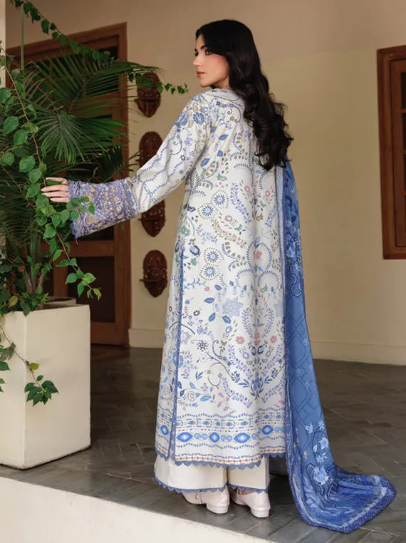 ZYNC Whispers Printed Wool Shawl Collection 2025 By Florent (FWW-8A)