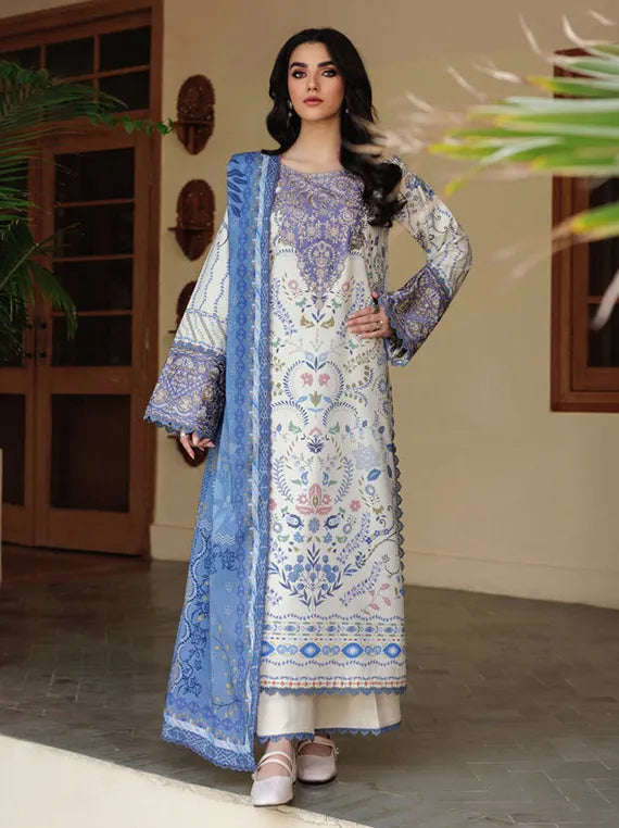 ZYNC Whispers Printed Wool Shawl Collection 2025 By Florent (FWW-8A)