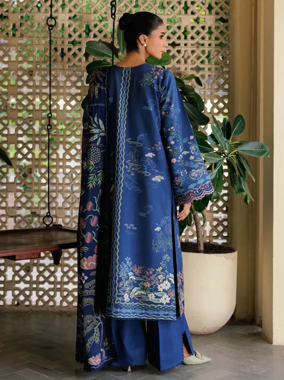 ZYNC Whispers Printed Wool Shawl Collection 2025 By Florent (FWW-9B)