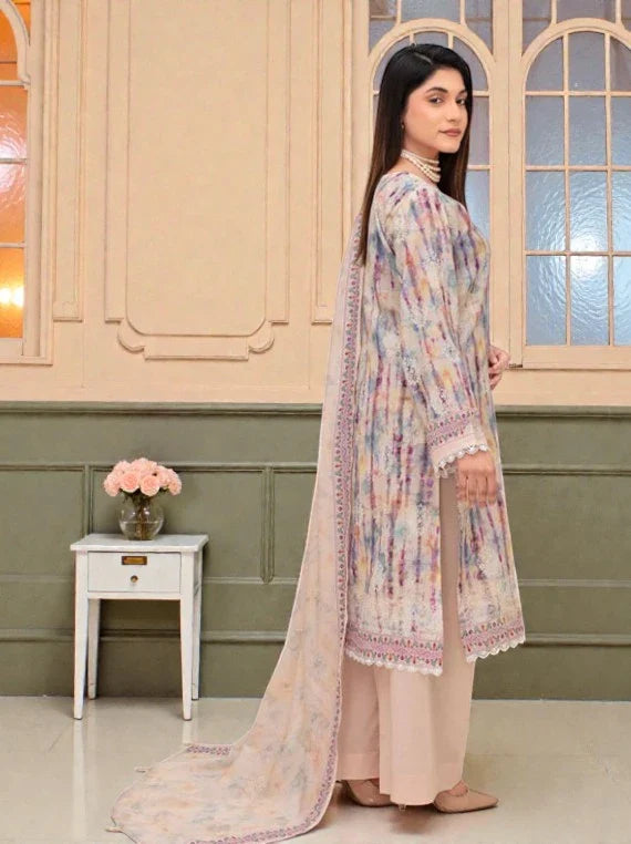 Zara Ansari Fancy Lawn Collection 2026 (D-01)
