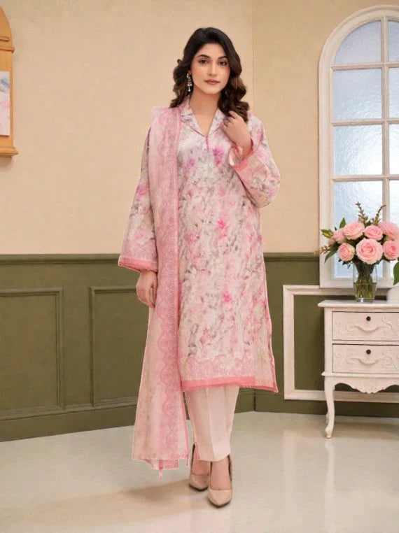 Zara Ansari Fancy Lawn Collection 2026 (D-04)