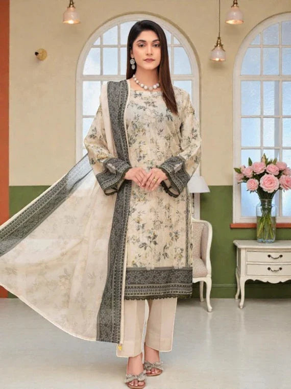 Zara Ansari Fancy Lawn Collection 2026 (D-07)