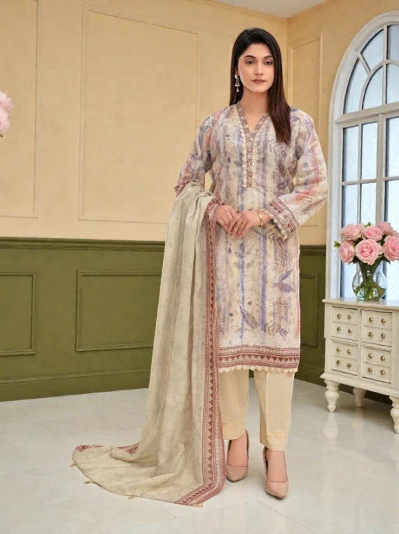 Zara Ansari Fancy Lawn Collection 2026 (D-12)