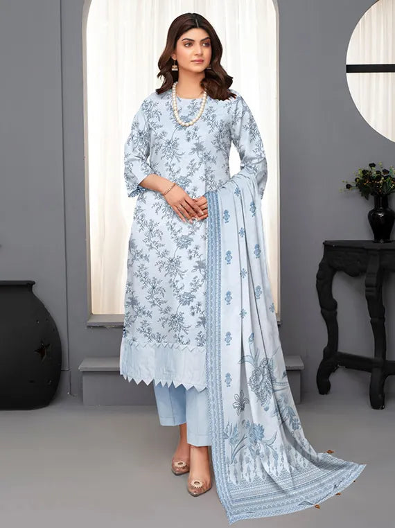 Zareesh Printed Dhanak Collection 2025 Vol-12 (D-01)