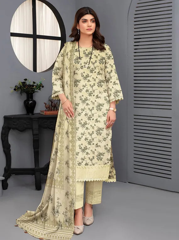 Zareesh Printed Dhanak Collection 2025 Vol-12 (D-02)