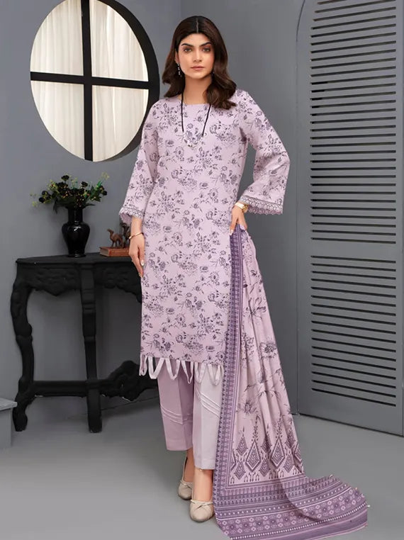 Zareesh Printed Dhanak Collection 2025 Vol-12 (D-07)