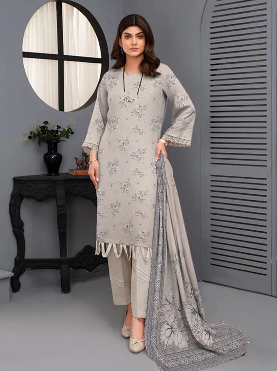 Zareesh Printed Dhanak Collection 2025 Vol-12 (D-09)