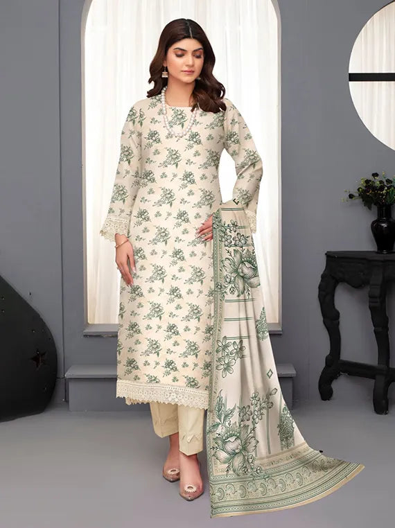 Zareesh Printed Dhanak Collection 2025 Vol-12