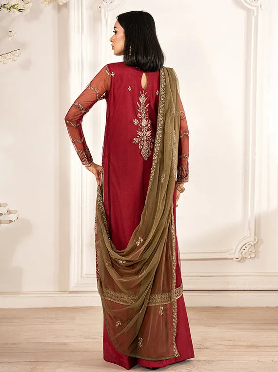 Zarif Formal Embroiderd Net Edit 2025 (02-ALISON)