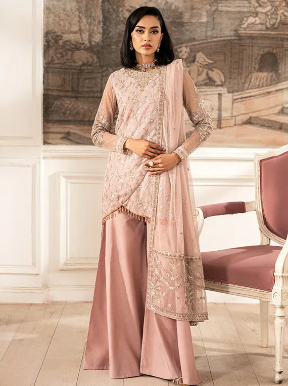 Zarif Formal Embroiderd Net Edit 2025 (03-VIVIAN)