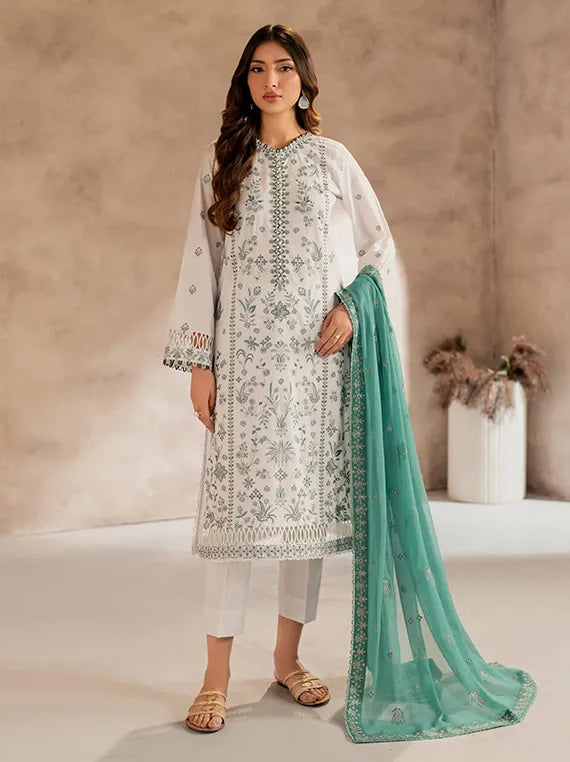 Zarif Luxury Lawn Collection 2025 (05-Semil)