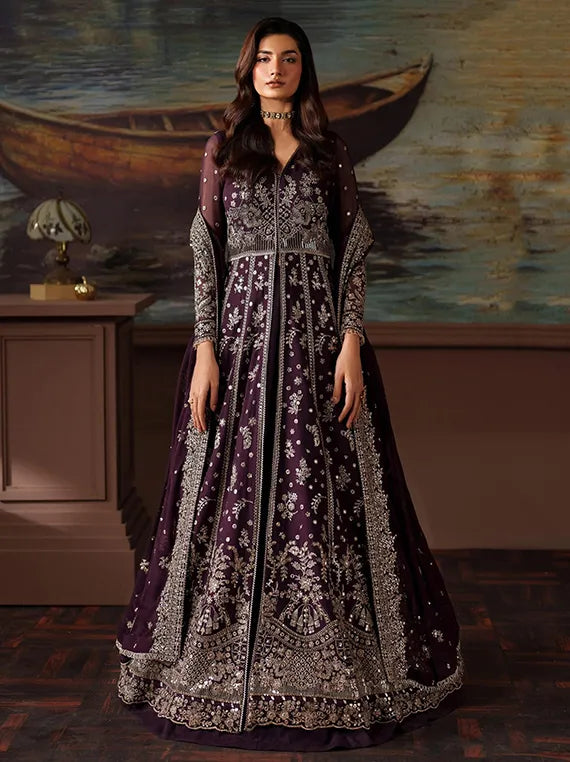 Zarif Premium Chiffon Collection 2025 (ZRF-PRC-01 IRELEEN)