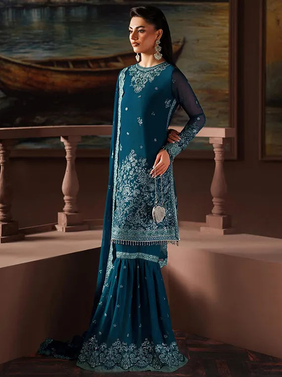 Zarif Premium Chiffon Collection 2025 (ZRF-PRC-03 KATE)