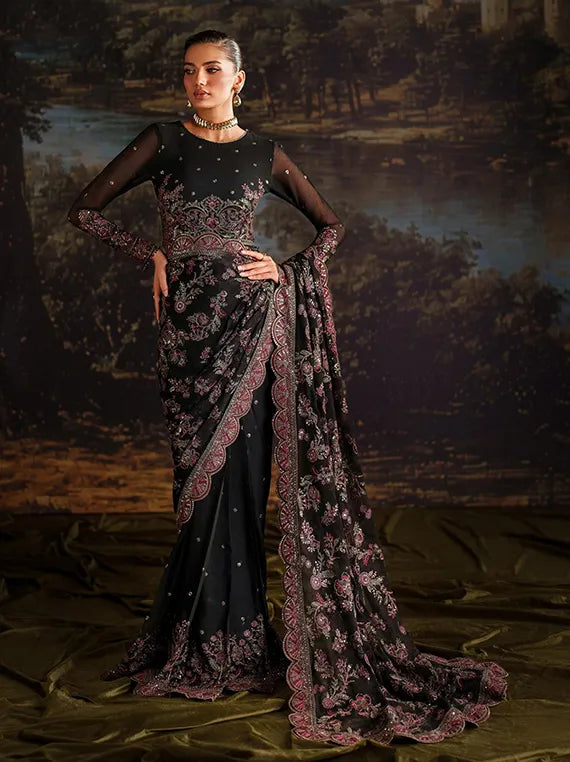 Zarif Premium Chiffon Collection 2025 (ZRF-PRC-04 VICTORIA)