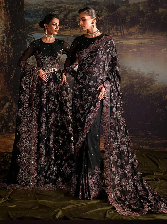 Zarif Premium Chiffon Collection 2025 (ZRF-PRC-04 VICTORIA)