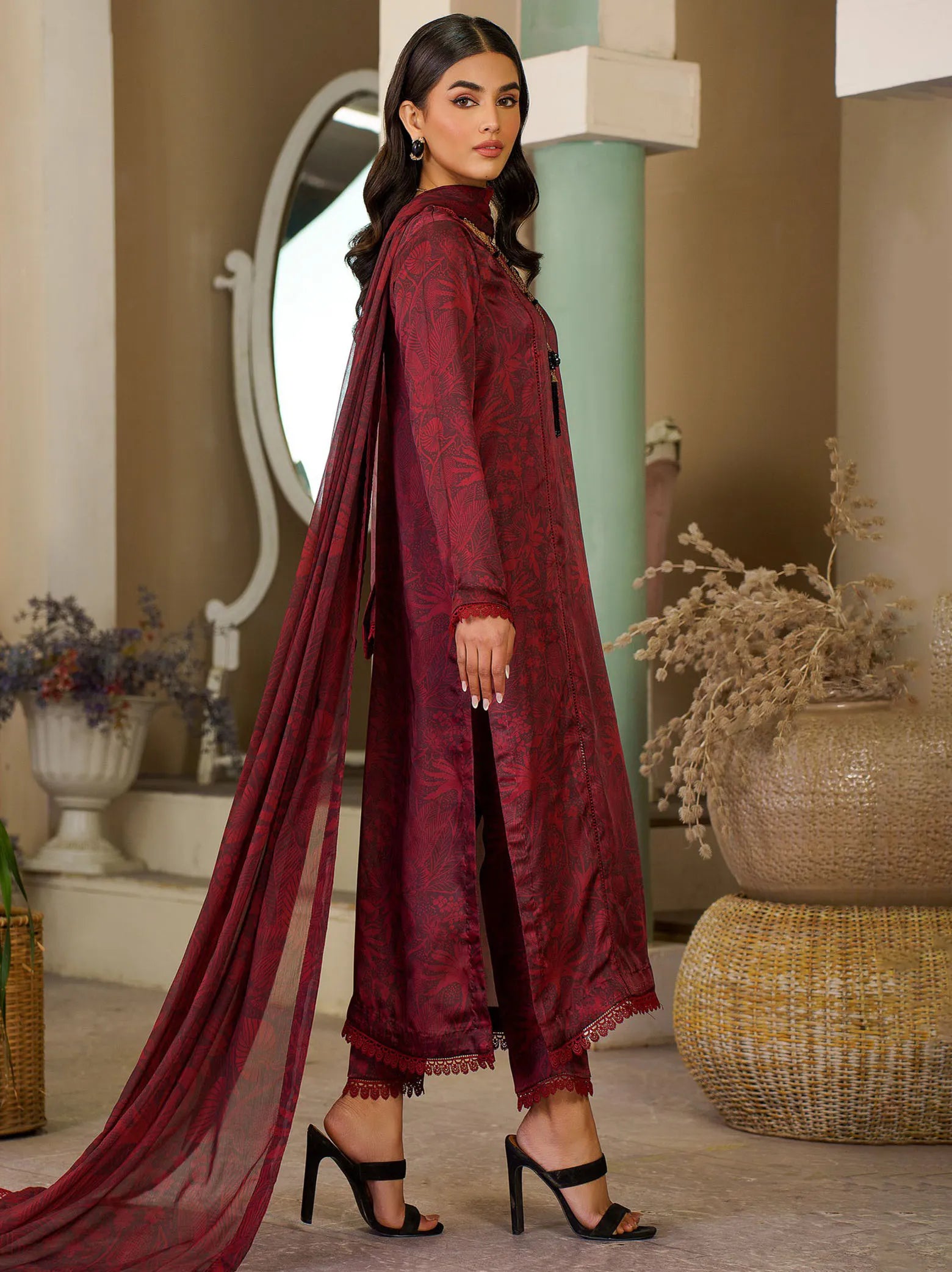 Zarif Printed Silk Collection 2024 (ZSP 01 ZONA)