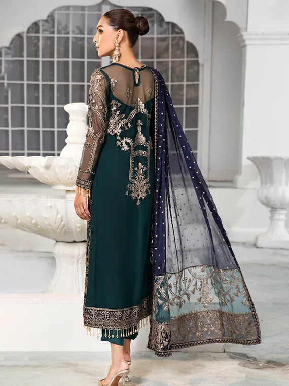Zarif The Luxe Embroidered Festive Collections (ZDL-09-MEADOW)