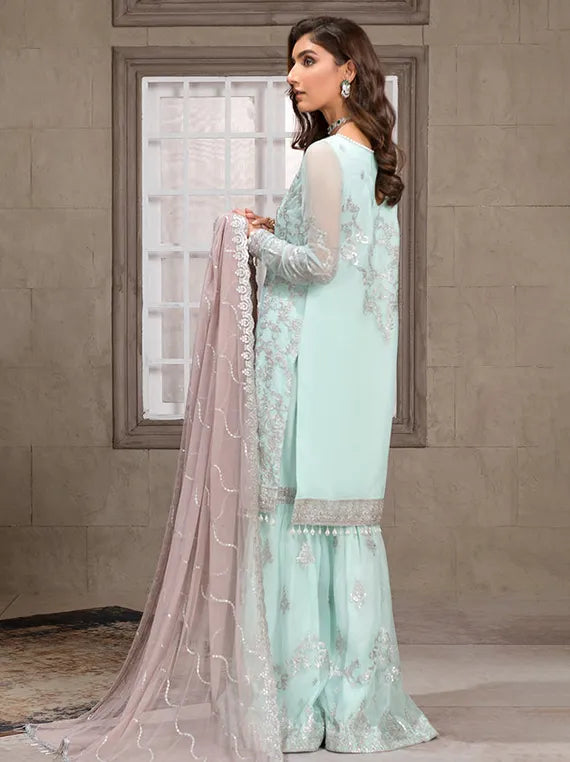 Zarif The Luxe Embroidered Festive Collections (ZF-08-CLAUDIA)