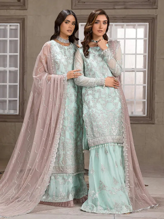 Zarif The Luxe Embroidered Festive Collections (ZF-08-CLAUDIA)