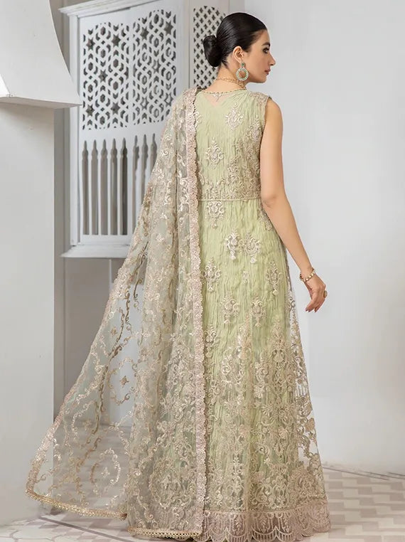 Zarif The Luxe Embroidered Festive Collections (ZP-03-SEAFOAM)