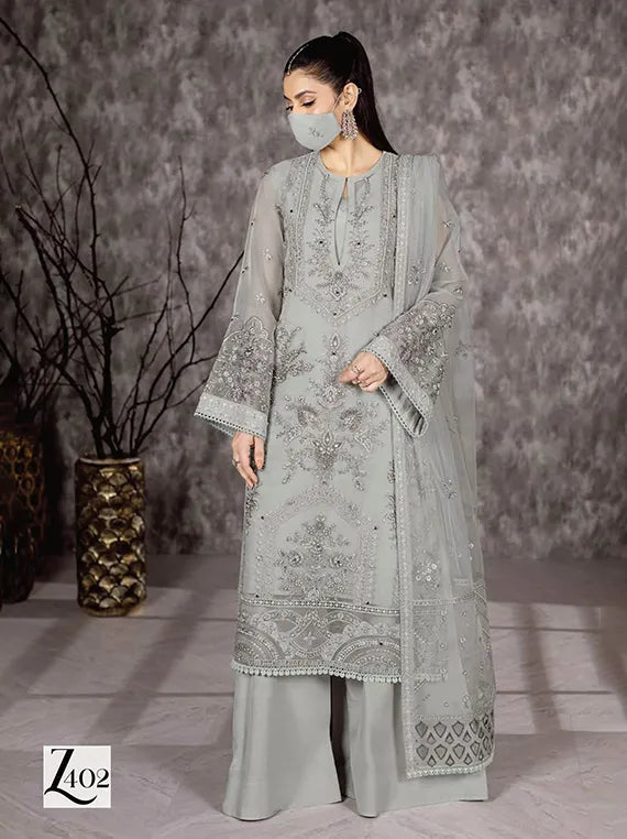 Zarsha Diamond Luxury Handmade Collection 2025 By Flossie (Z-402)