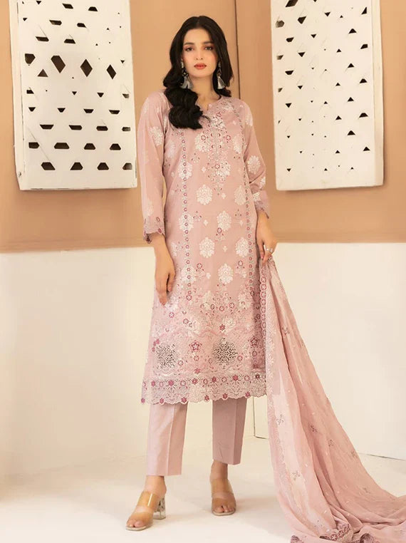Zaylee by Tawakkal Fabrics EMB Lawn Collection 2026 (D-2836)